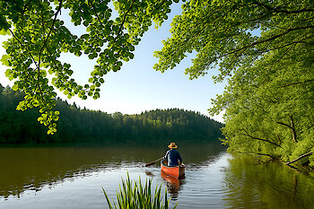 Panorama Höllensteinsee